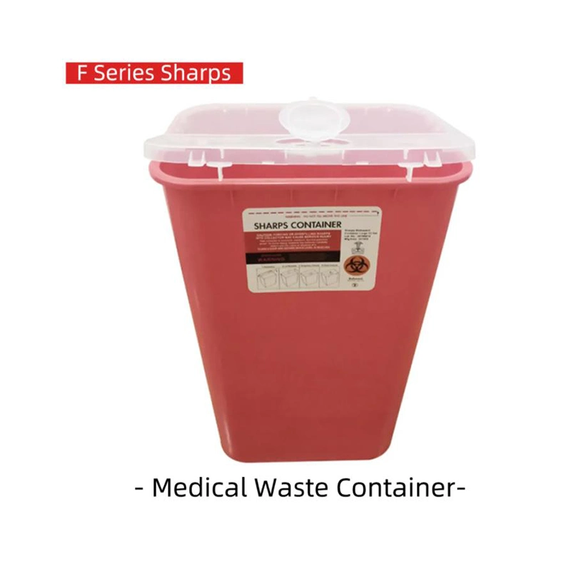 Infectious Medical Biohazard Wastes′container Tattoo Disposal Waste Box Plastic Bin